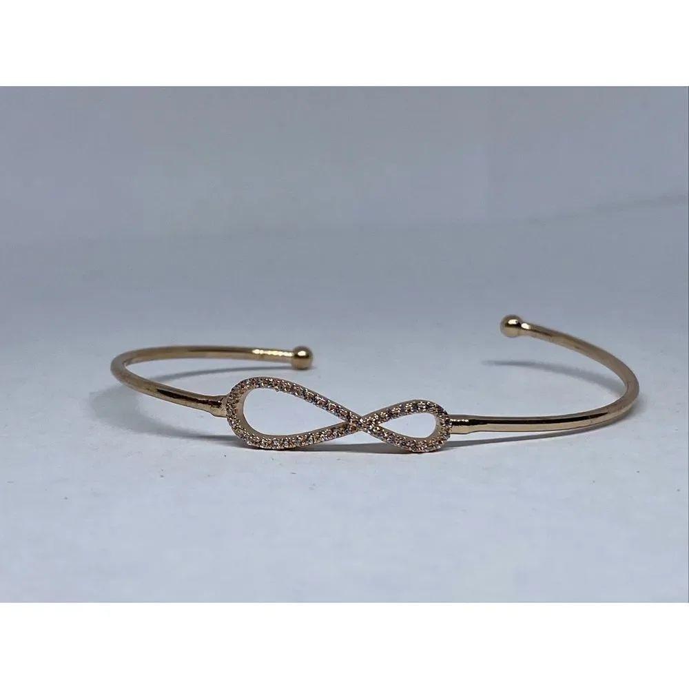 Charter Club Pavé Infinity Cuff Bracelet MSRP $29.50 CP486